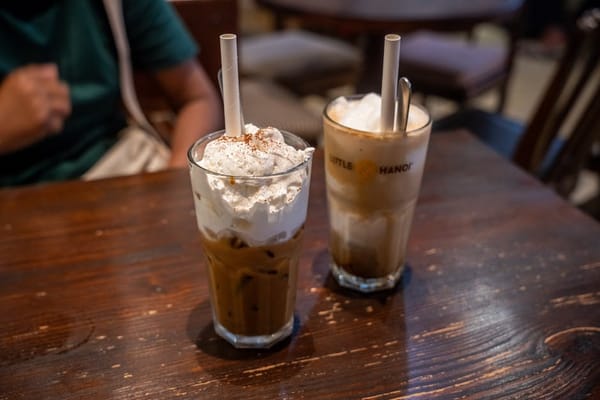 Hanoi's Egg Coffee and the Art of Not Rushing Anything